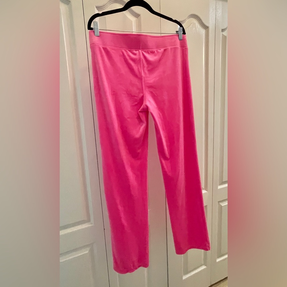 Lily Pulitzer Lounge Set Hoodie/Pants Sz M New w/tags Plumeria Pink Soft Velour - Picture 7 of 14